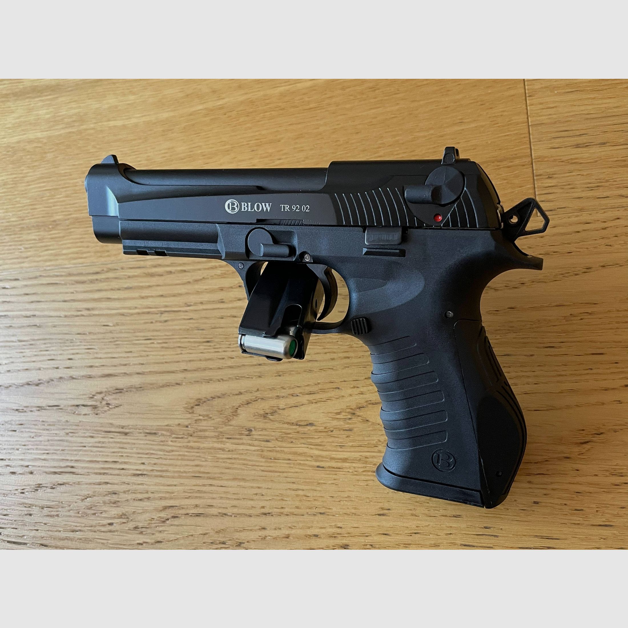 BLOW TR92-02 Black – 9 mm P.A.K. / Beretta M9A3 / M9A4 Style – Wysyłka na terenie całej UE / EU-Wide Shipping, zdjęcie 9 z 11