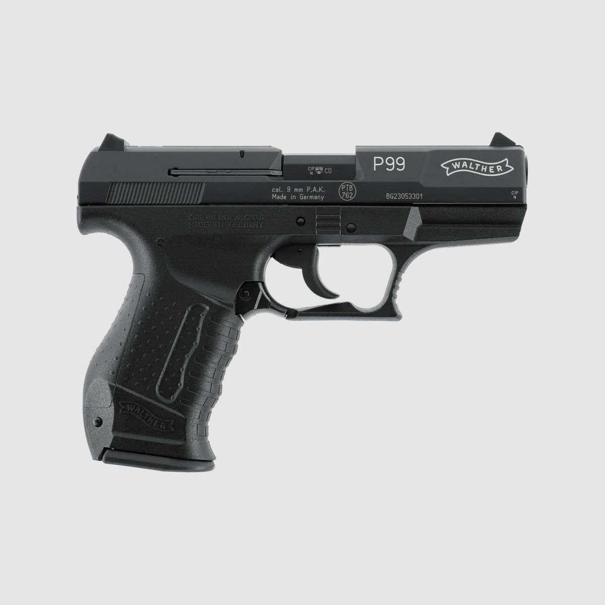 WALTHER P99 Schreckschuss Pistool 9mm P.A.K.
