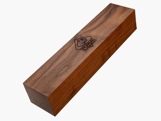 Caja de regalo de madera PUMA con cierre magnético, cazador blanco