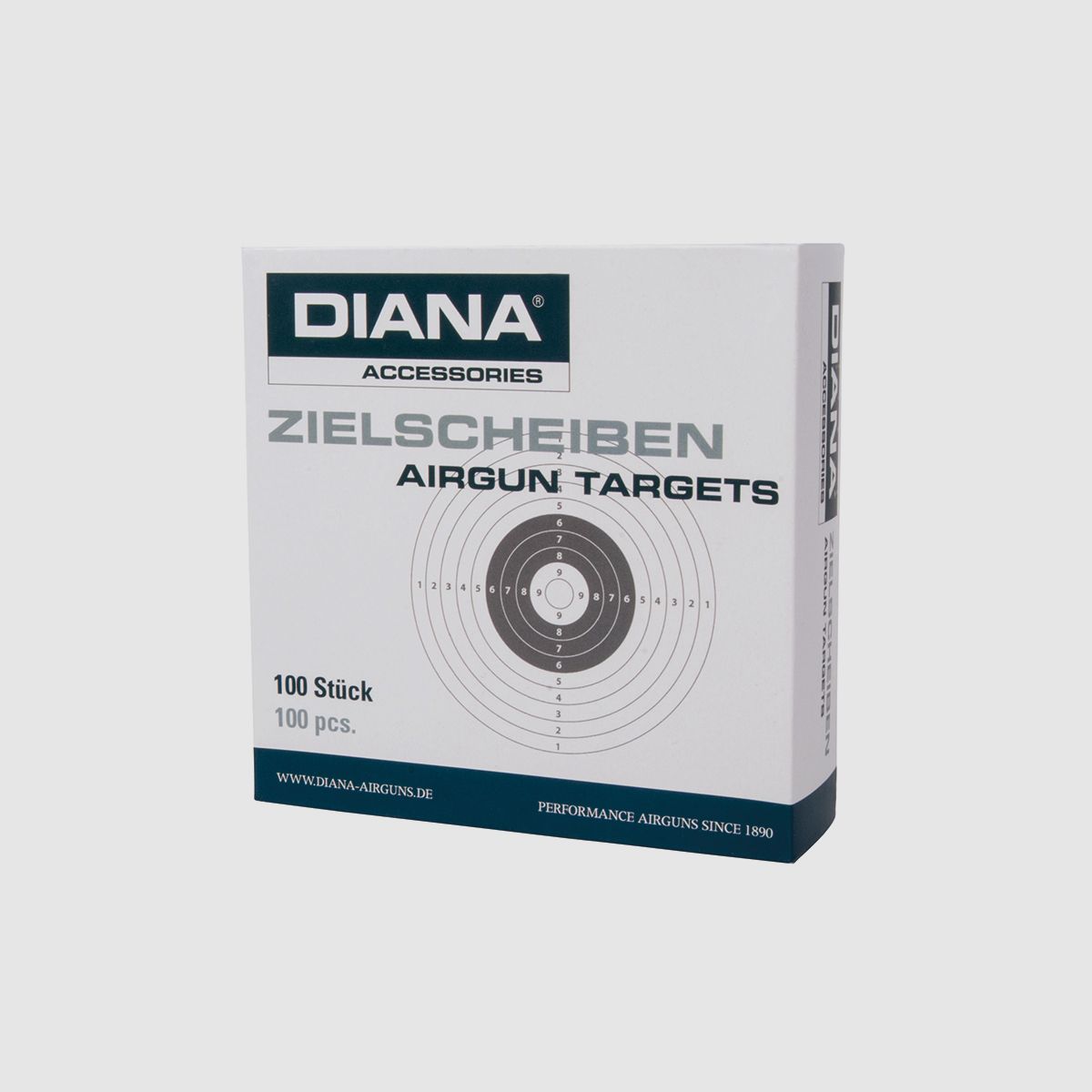 DIANA target sheets 14x14 cm 100 pcs - Airsoft | Compressed air