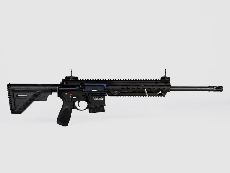 Heckler & Koch MR223 A3 Slimline 16,5", nero con impugnatura corta