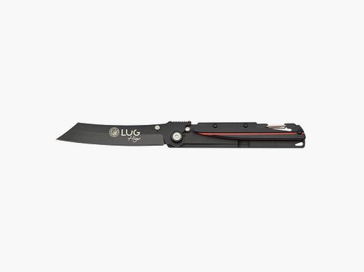 LUG SP3T Messer schwarz rot