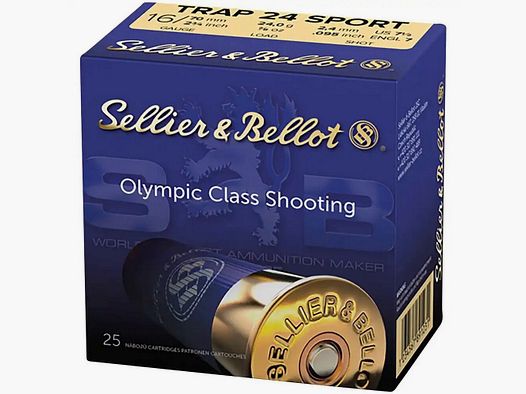 Sellier & Bellot 24g Trap 2.4mm 25PCS 16/70