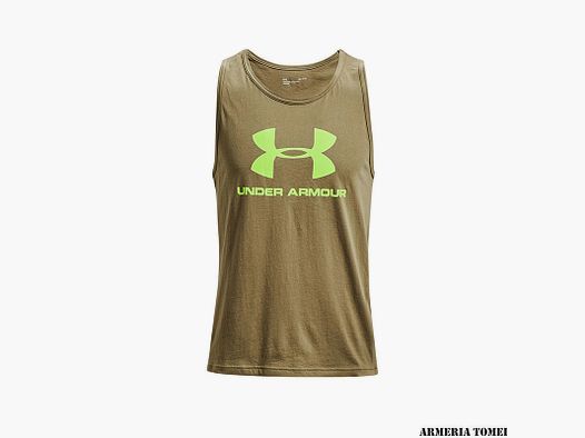 UNDER ARMOUR – MEN – SPORTSTYLE LOGO Tent / Quirky Lime
