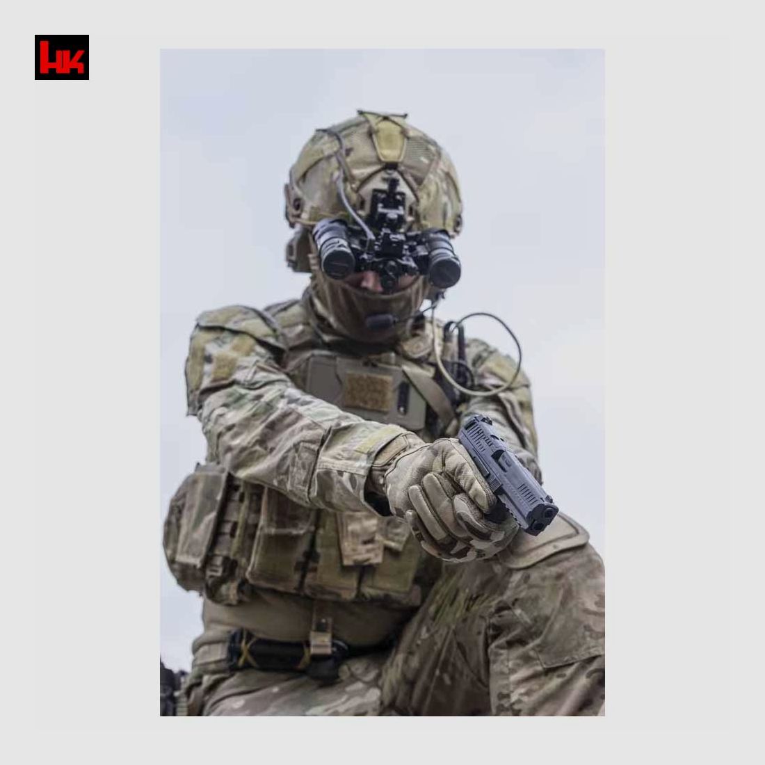 Heckler & Koch SFP9F OR A1 9mmLuger zwart