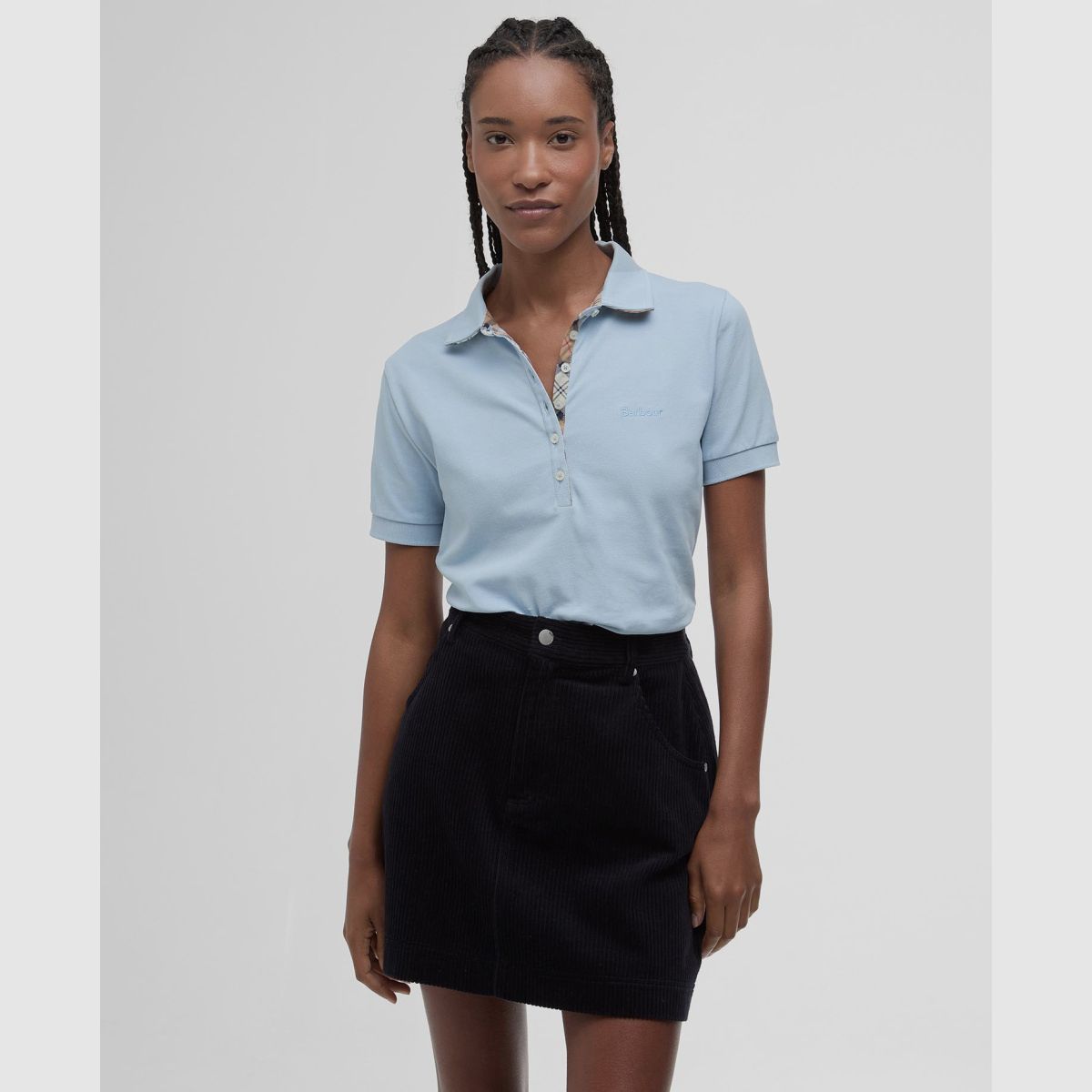 BARBOUR Portsdown Top Blue Idigo Tartan