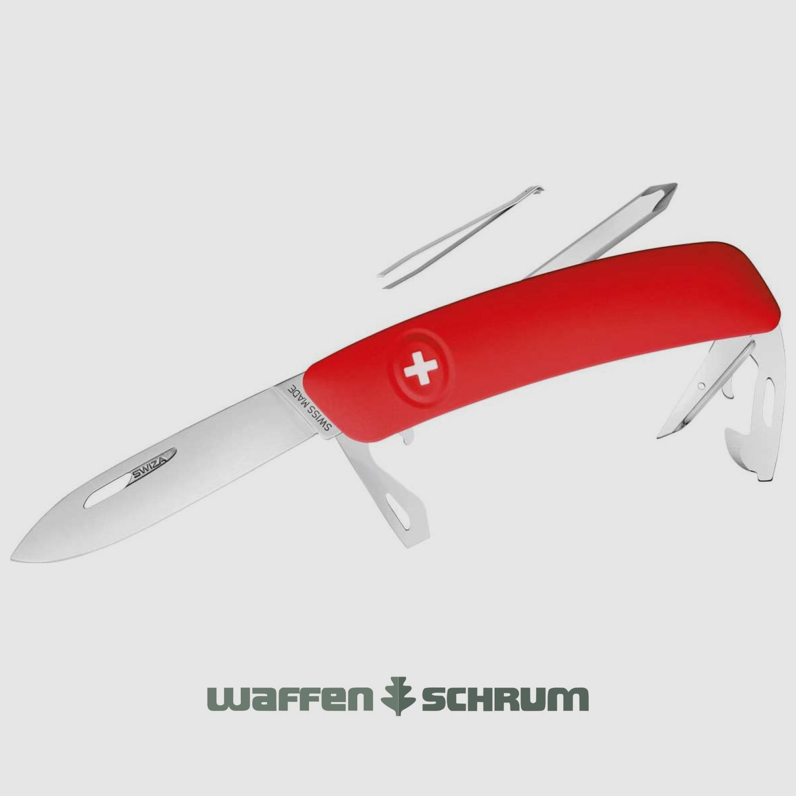 Swiza Klappmesser D04 Klingensperre Klingenlänge: 7,5cm - Stahl 440