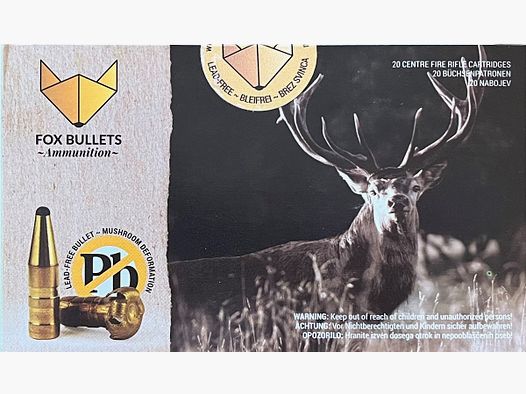 Fox Bullets FOX CLASSIC HUNTER BULLET .308Win 150grs - 20 Schuss