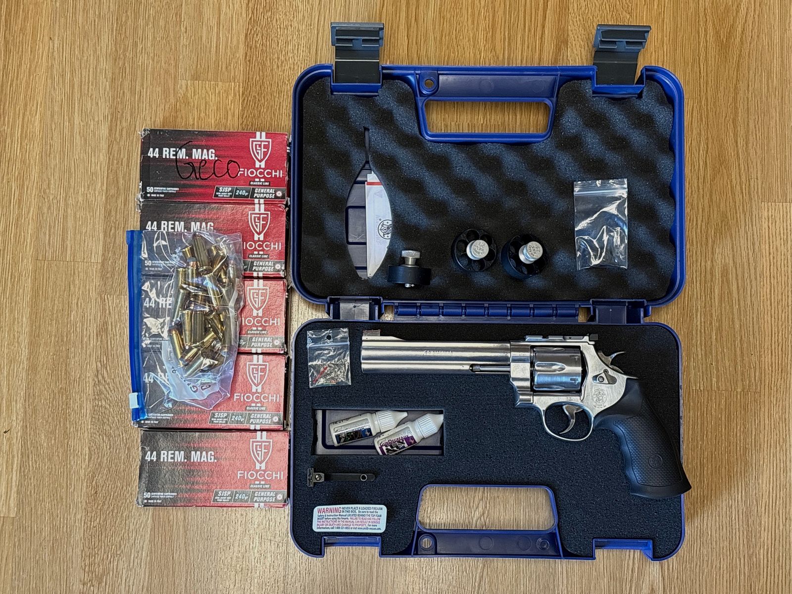 Revólver Clásico S&W 629 6,5" .44 Magnum