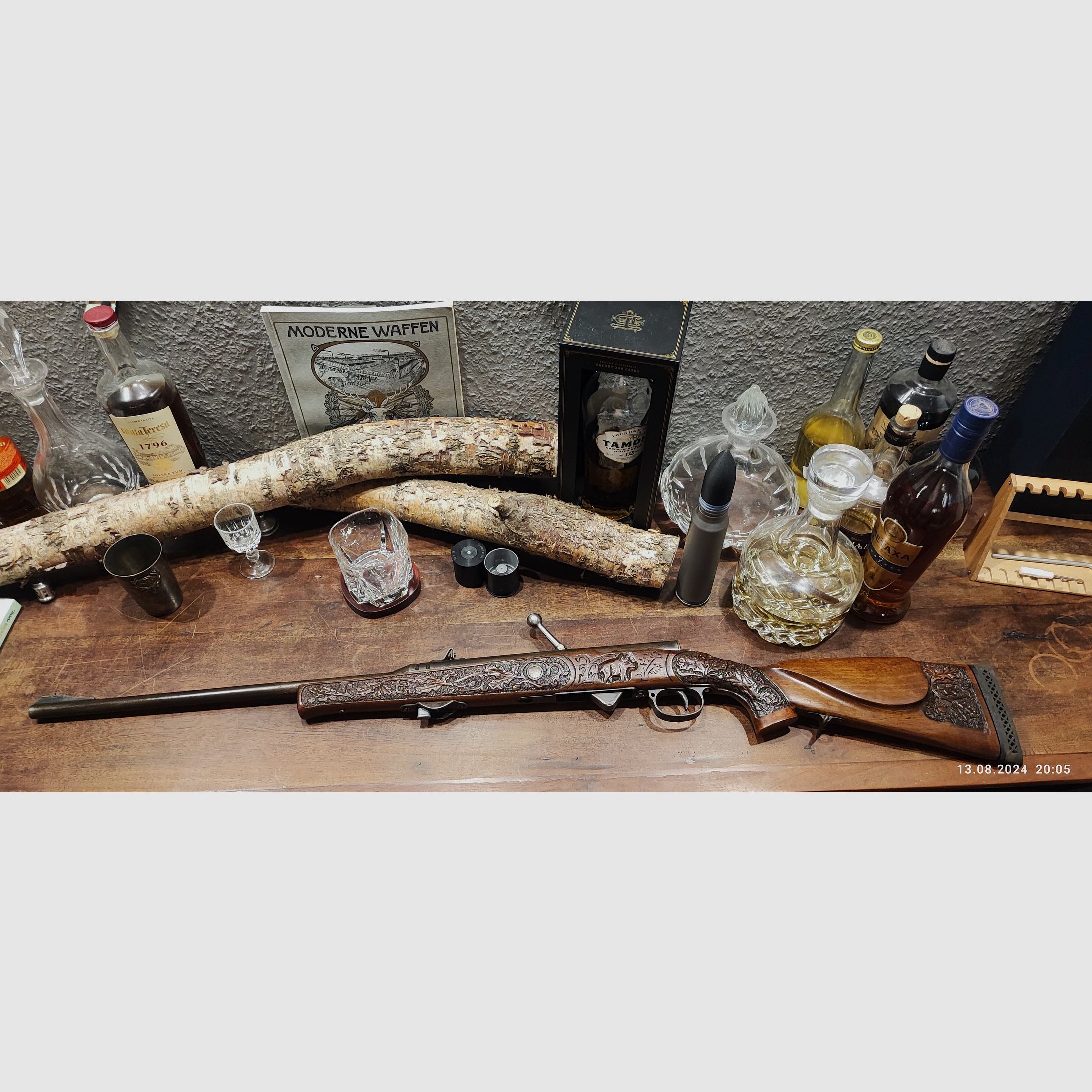 Anschütz Mod. 275 im Jagd-Schaft Sammlerstück 