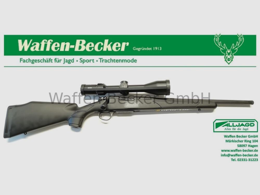 Bergara	 Jungjägerangebot: B14 Kal. .308Win., M14x1 Mündungsgewinde, 46cm LL + ZF Meopta 3-15x50 auf HSM