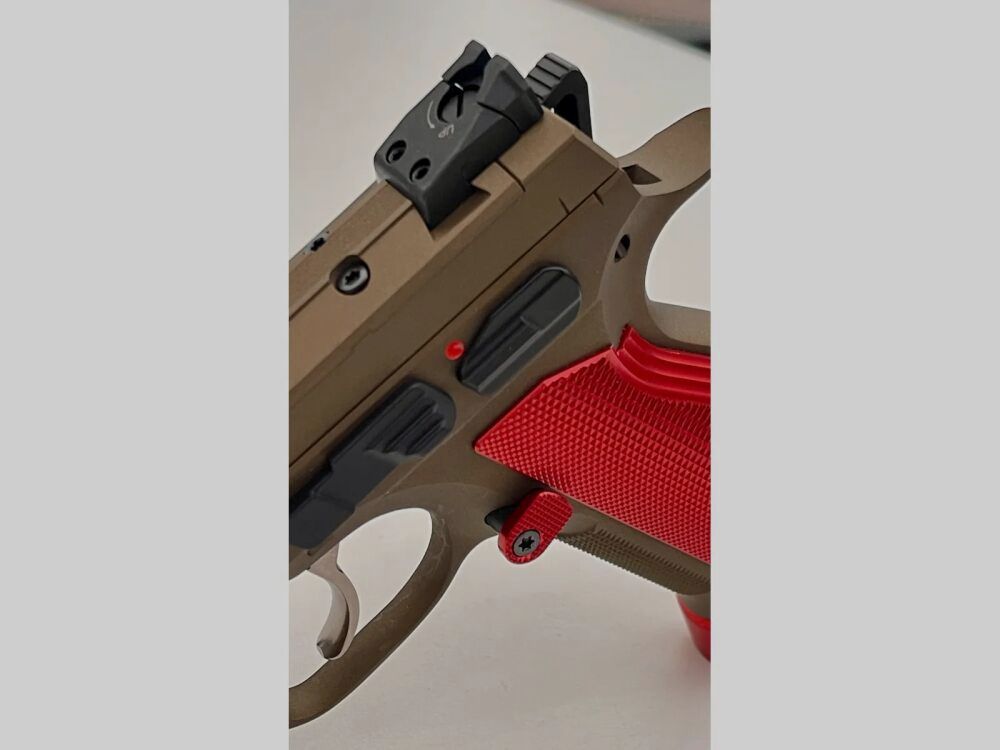 CZ Česká zbrojovka a.s. CZ SHADOW 2 Spécial "Jagdlounge BRONZE BRÛLÉ ROUGE Édition" NEU 9mmLuger