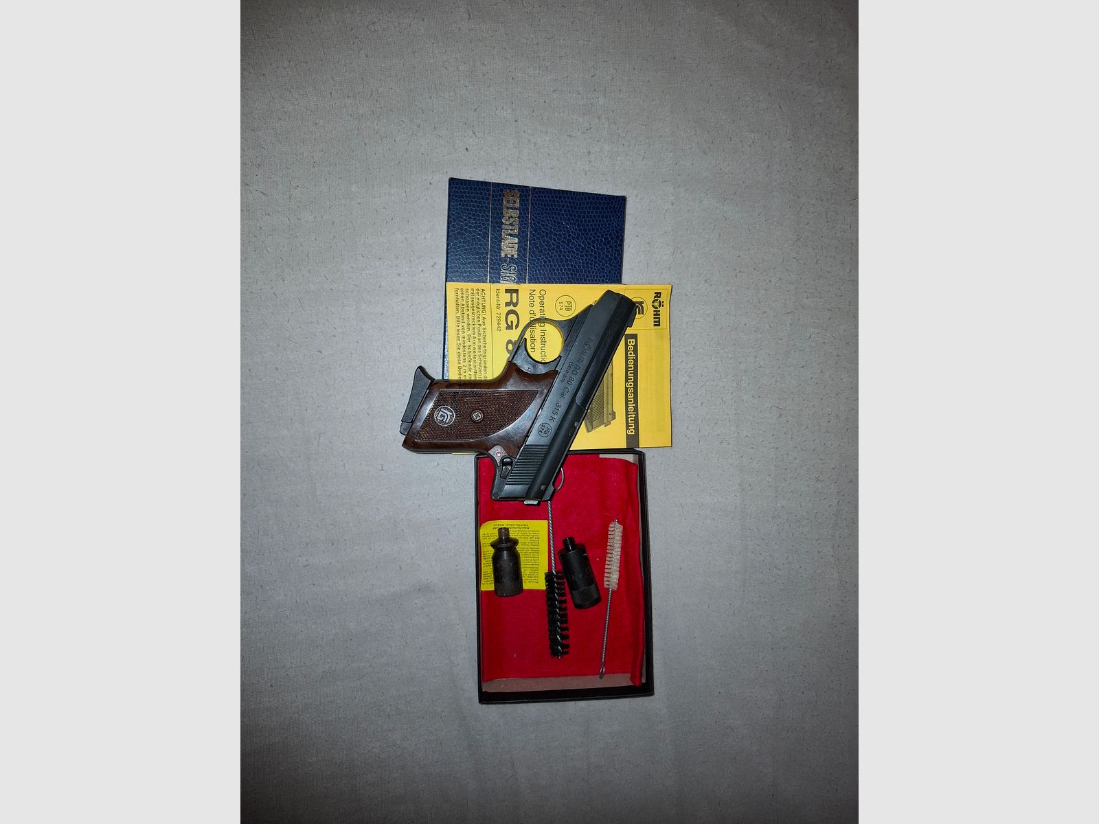 Schreckschusspistole Röhm RG 80. KALIBER .315