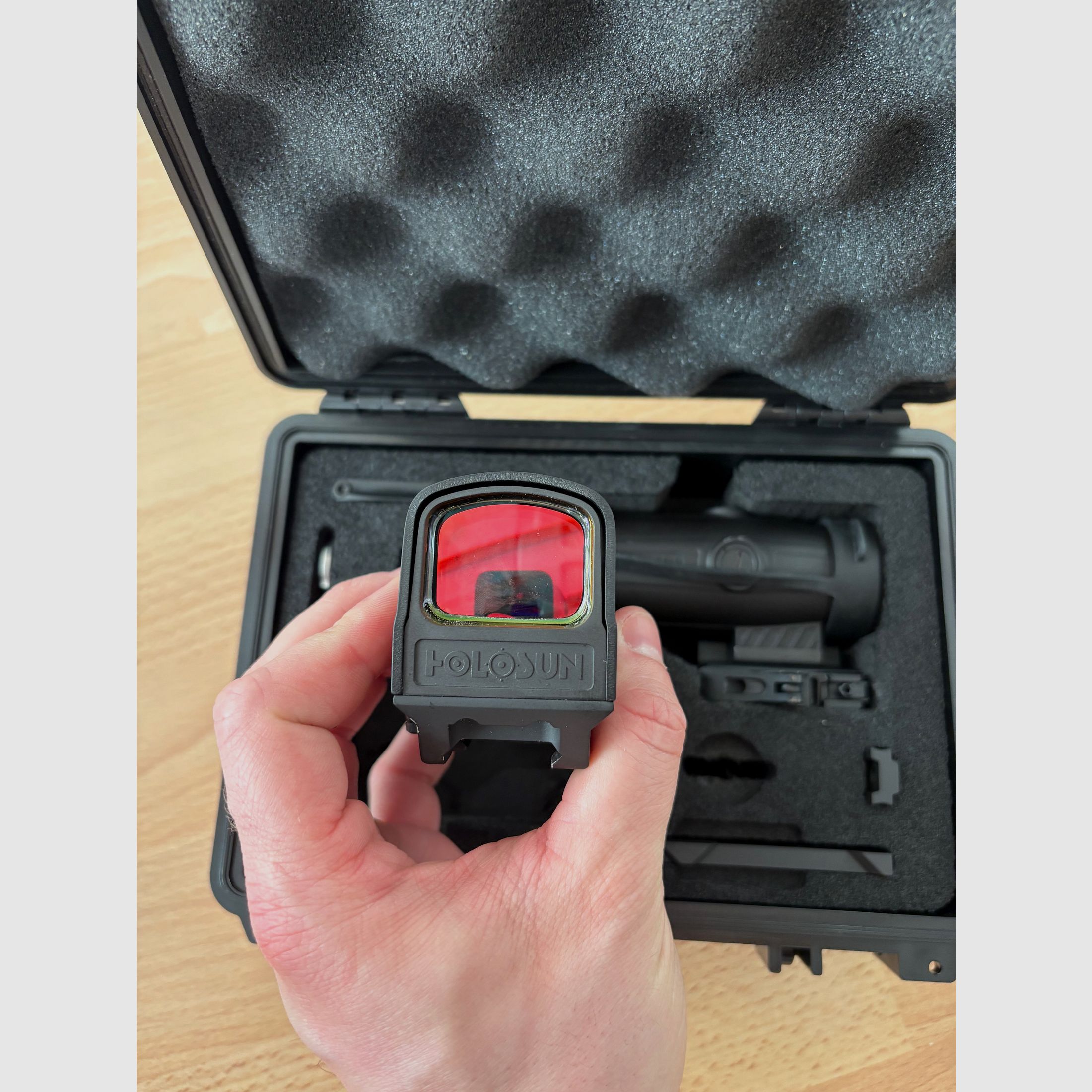 Holosun HS510C+ HM3X Magnifier Set + Cover