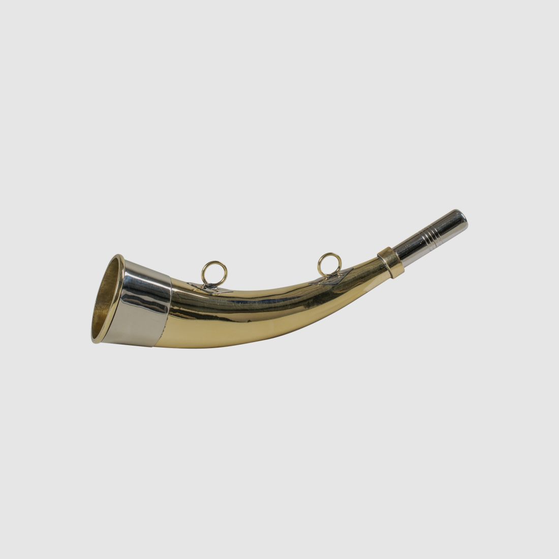 SIGNALHORN BLANK EN BRONZE 26 CM