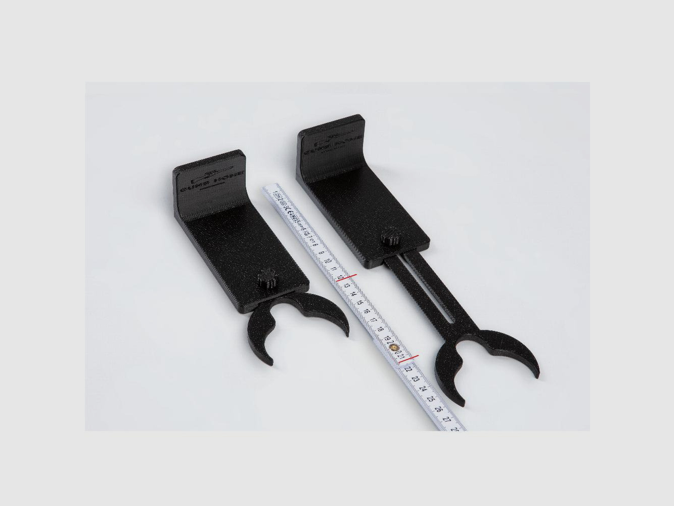 Our stable magnetic holders: GUN-i-FLEX long gun holder L, depth adjustable for optics - also for 2nd row of holders