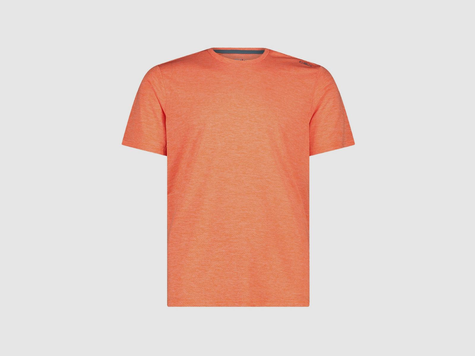 CMP Herren-T-Shirt aus Light Melange Jersey Flame