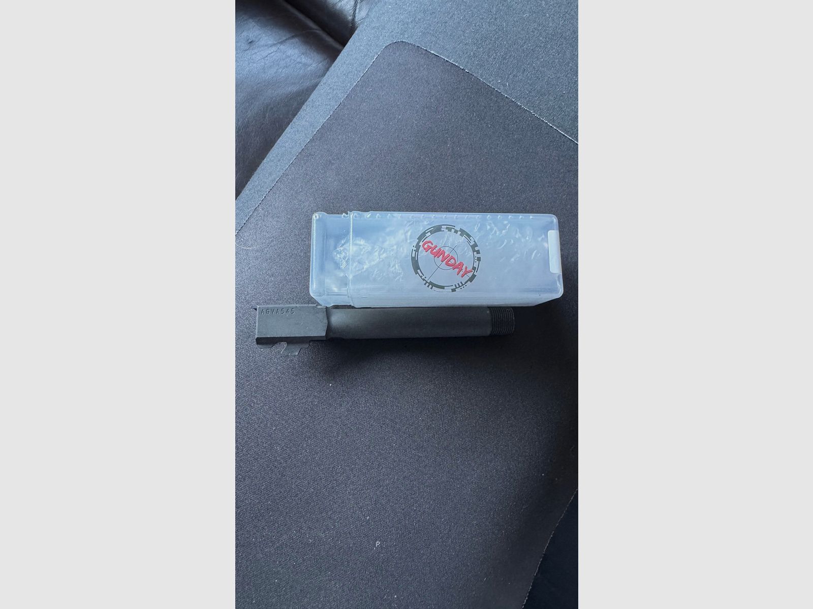 GUNDAY Steel Threaded Barrel für VFC/SRC Glock 17 Gen 5 14mm CCW Stahl Gewindelauf Linksgewinde