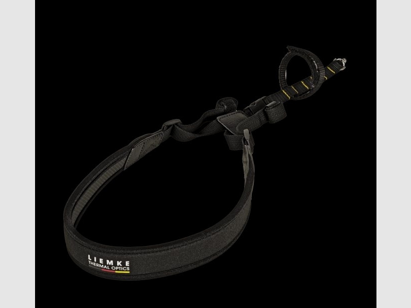 Liemke draagriemen V2 met schroefadapter zwart