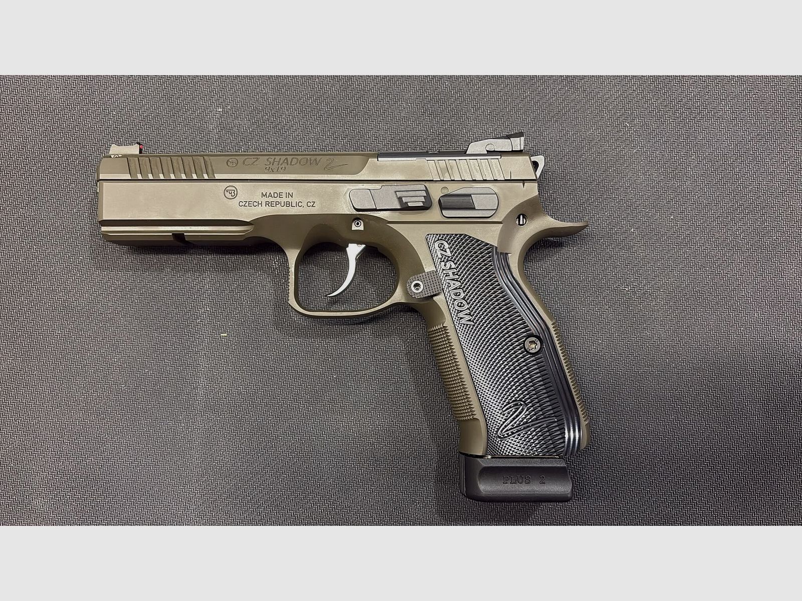 CZ – SHADOW 2 OPTIC READY – VERDE – CAL 9×19, image 2 of 4