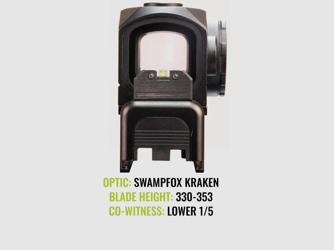 NIGHT FISION Glock 17/19/34 Stealth Tritium Sight 330-353 OB, immagine 4 di 6