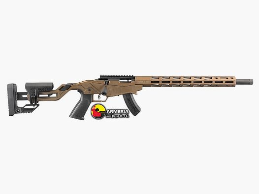 RUGER PRECISION RIMFIRE 22LR 18″ BRONZE