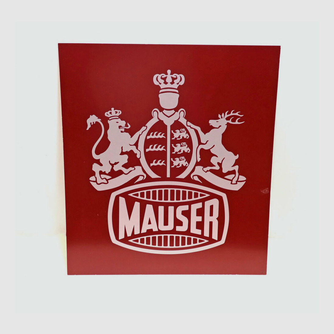 Panneau publicitaire Mauser