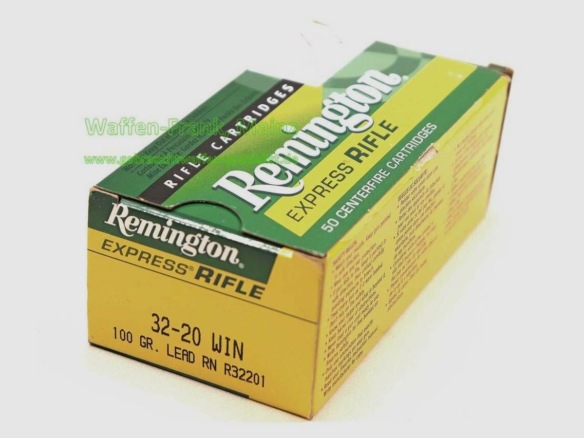 Remington - USA Büchsenpatronen Express Rifle .32-20 Win