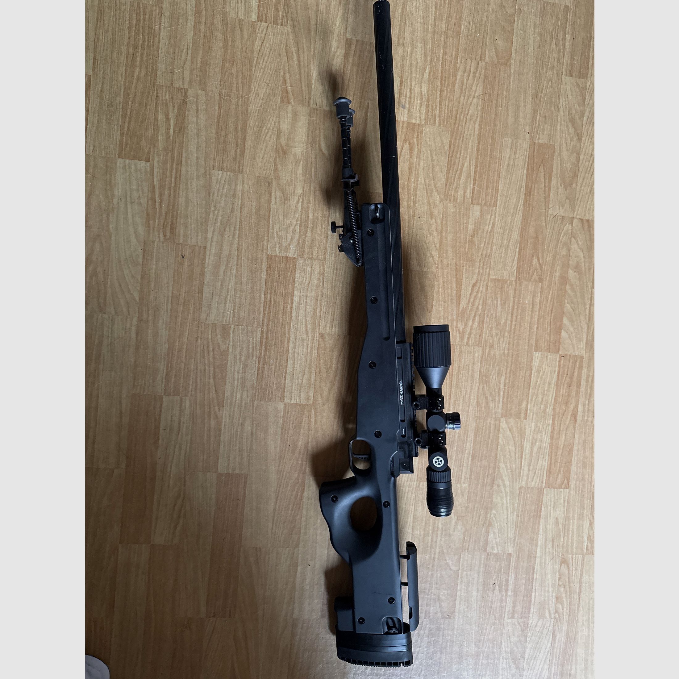 Novritsch SSG96 Mk1 (4 J) – neuwertig, inkl. Scope, Bipod, Magazine & 2,8 J Feder – günstiger als Bundle