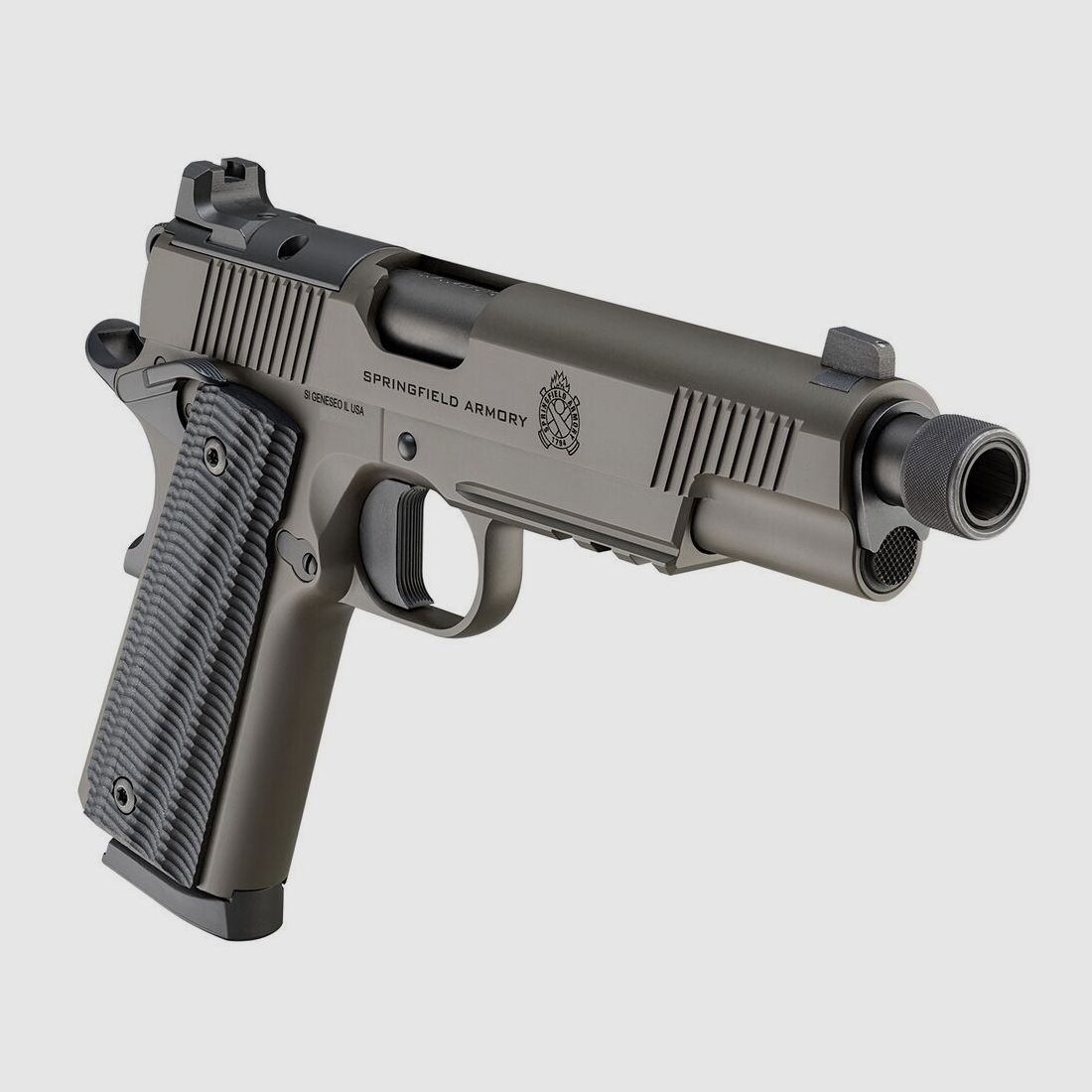 Springfield Armory 1911 Operator 5,75" (5,75 cala) AOS lufa z gwintem ODG zielony, zdjęcie 4 z 4