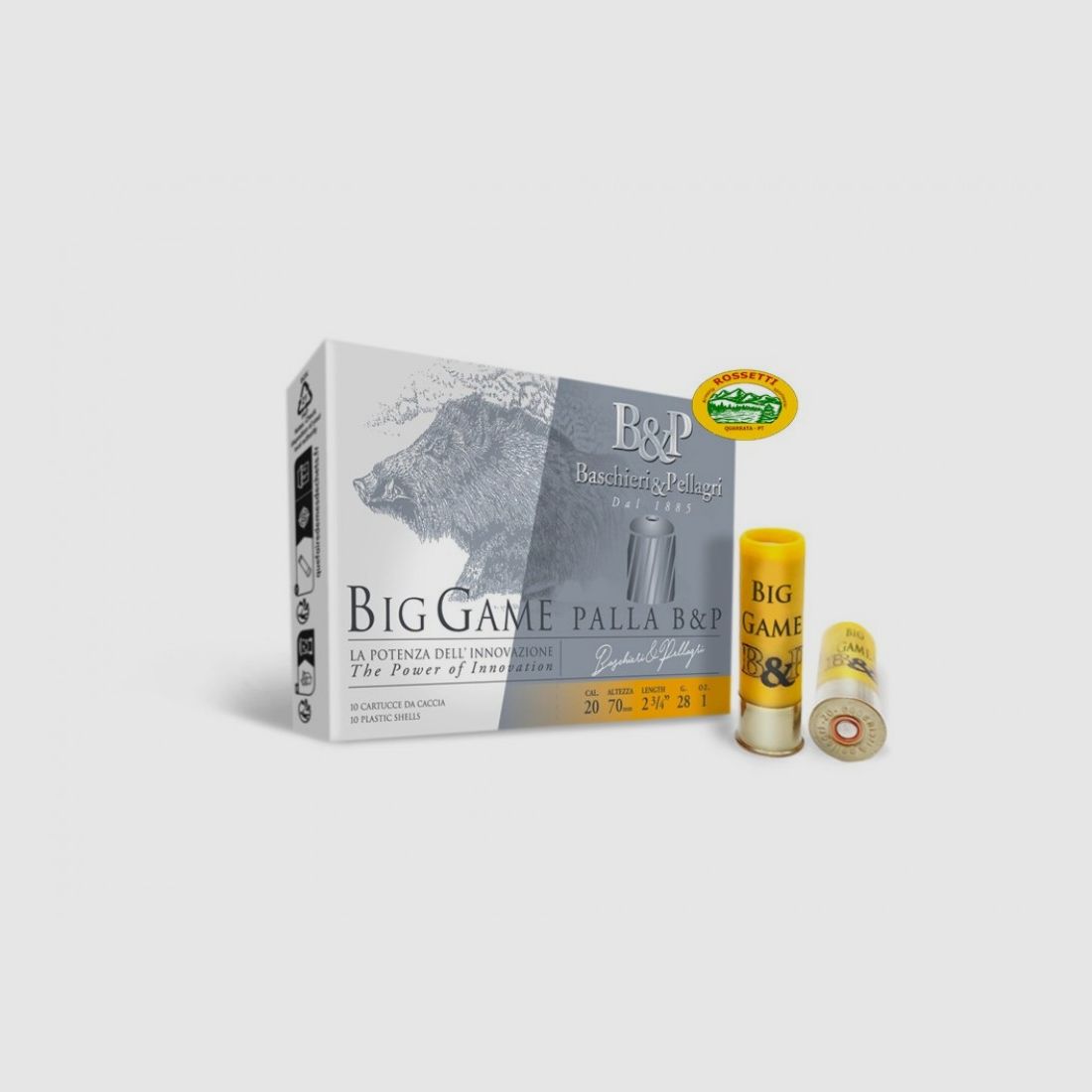 BASCHIERI & P. Geschosse Big Game HP Kal.20 gr.28