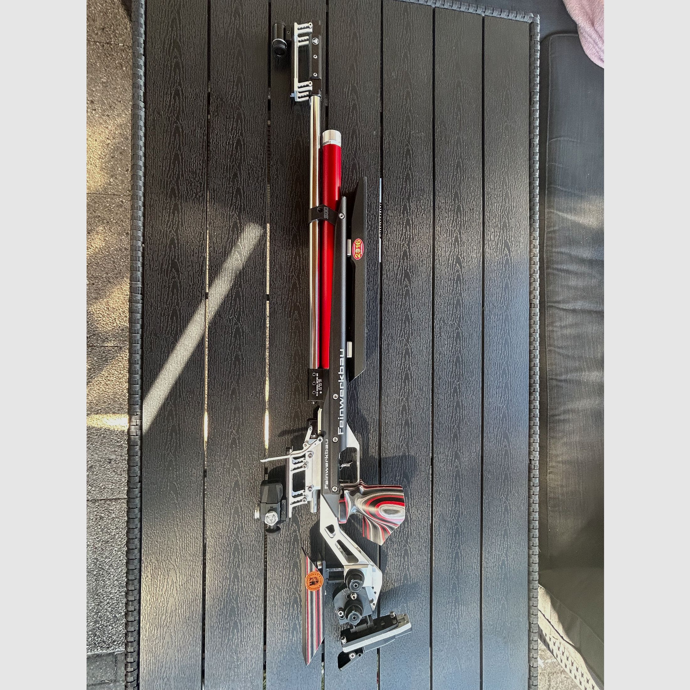 Feinwerkbau 800 Alu, muy buen estado, con accesorios