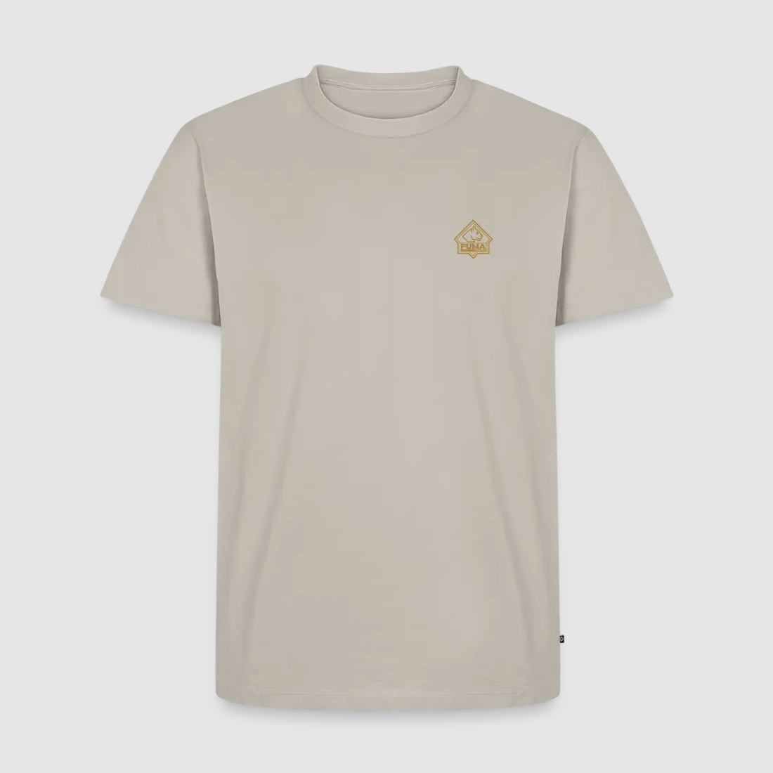 PUMA Herren Premium T-Shirt „Sharp Staff White Hunter"