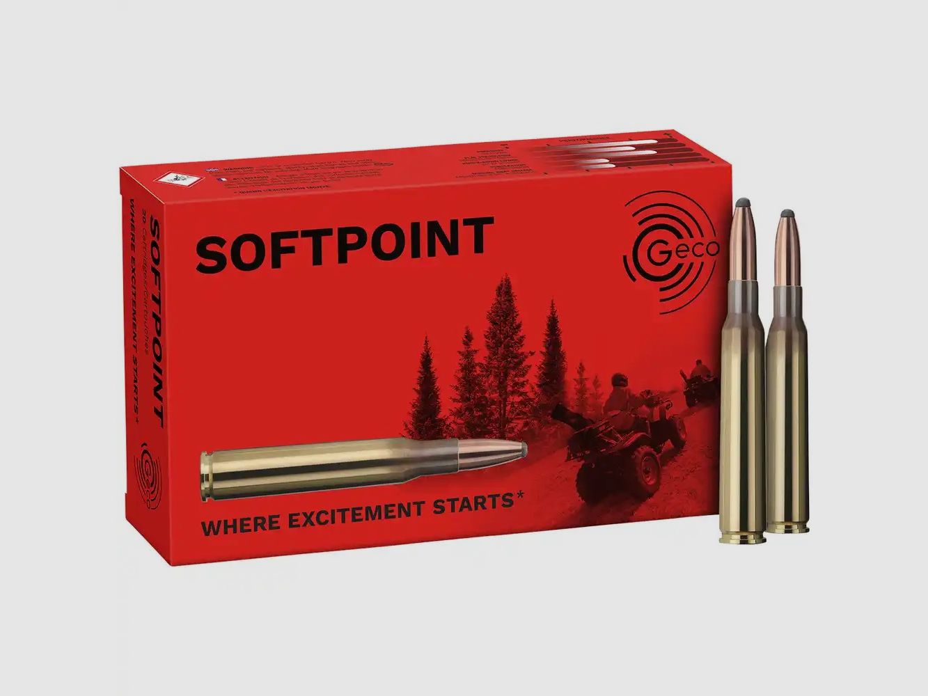 Cartouches de fusil Geco 7x64