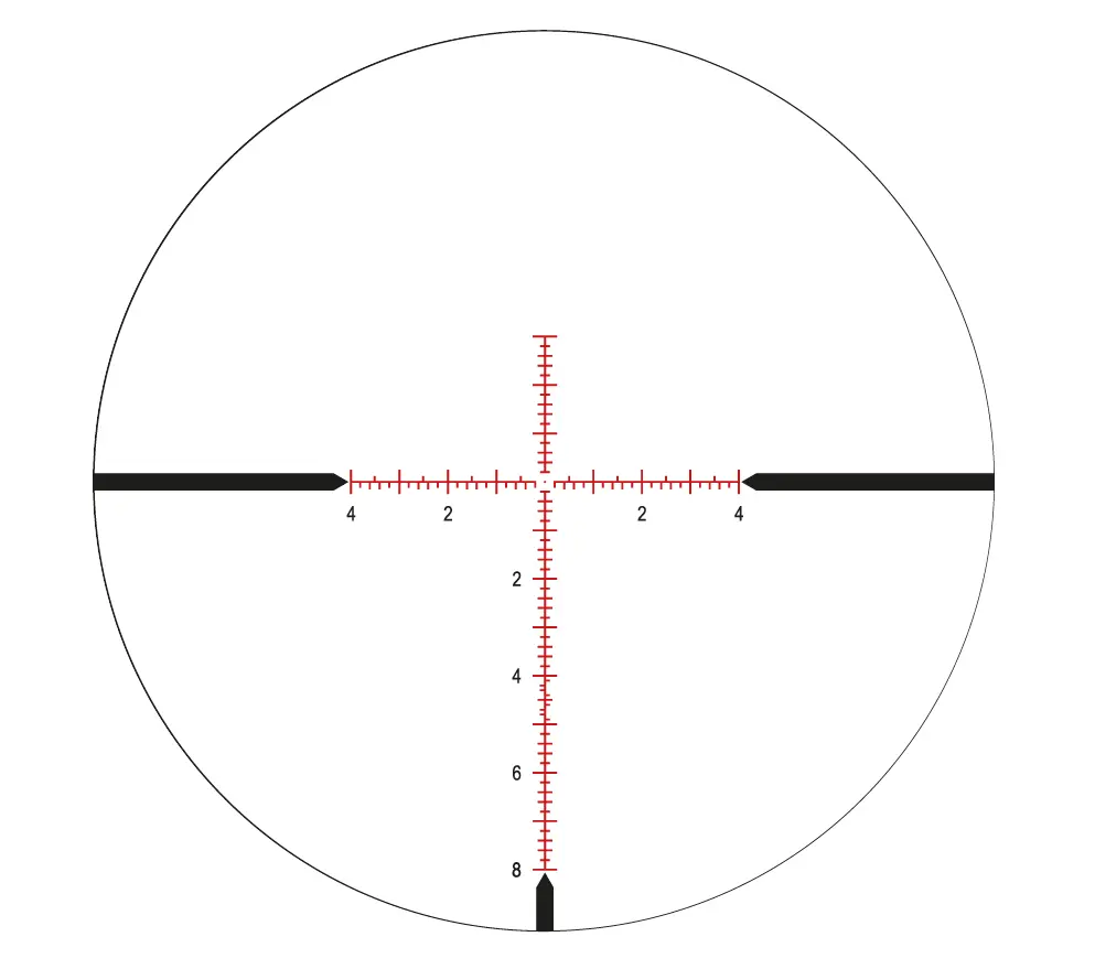 Zielfernrohr Zero Compromise Optics ZC420 Hunter 4-20×50 Ret. M1H FFP MIL, Bild 2 von 4