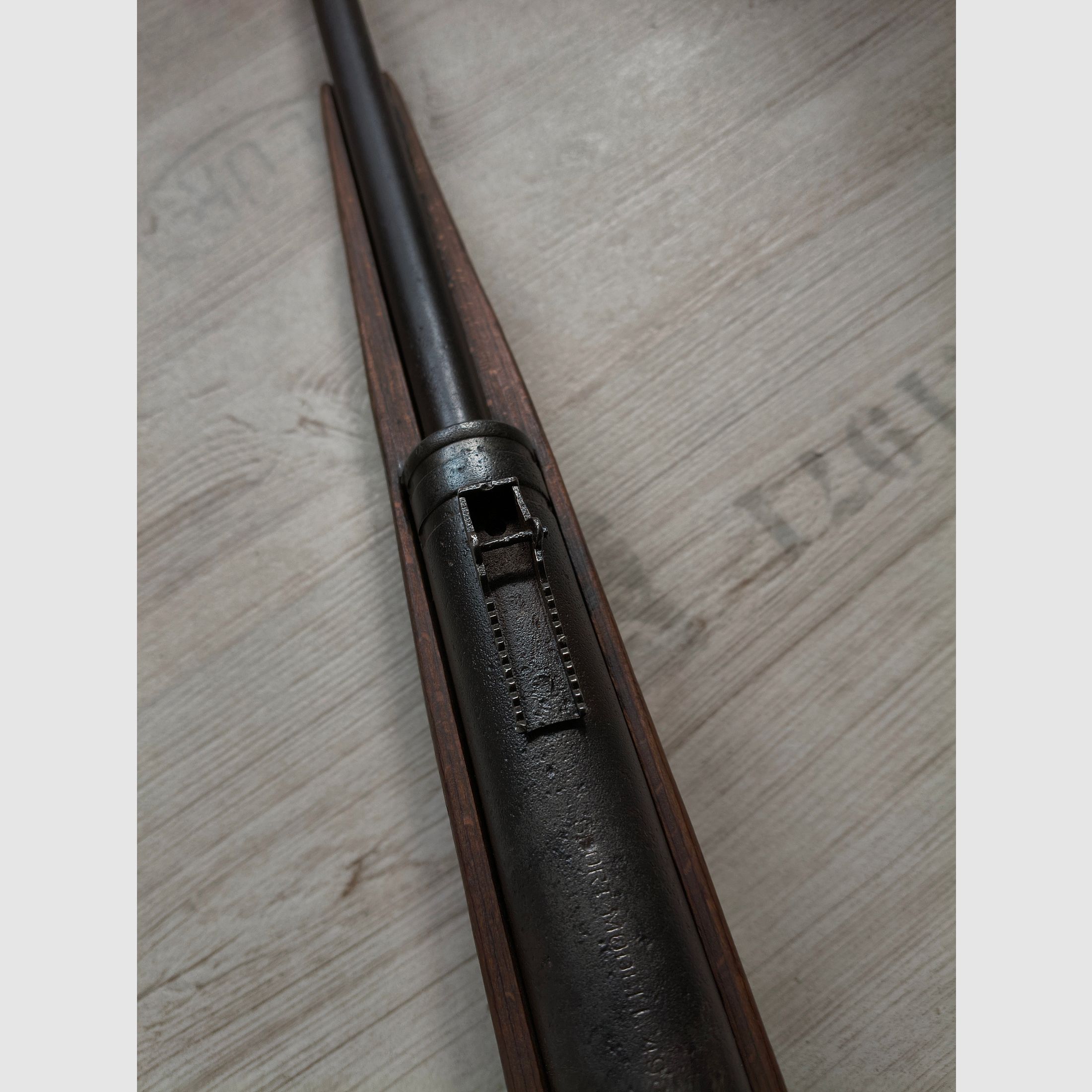 Haenel 49a Sport Schaft / Dekogewehr/ Ersatzteilspender 