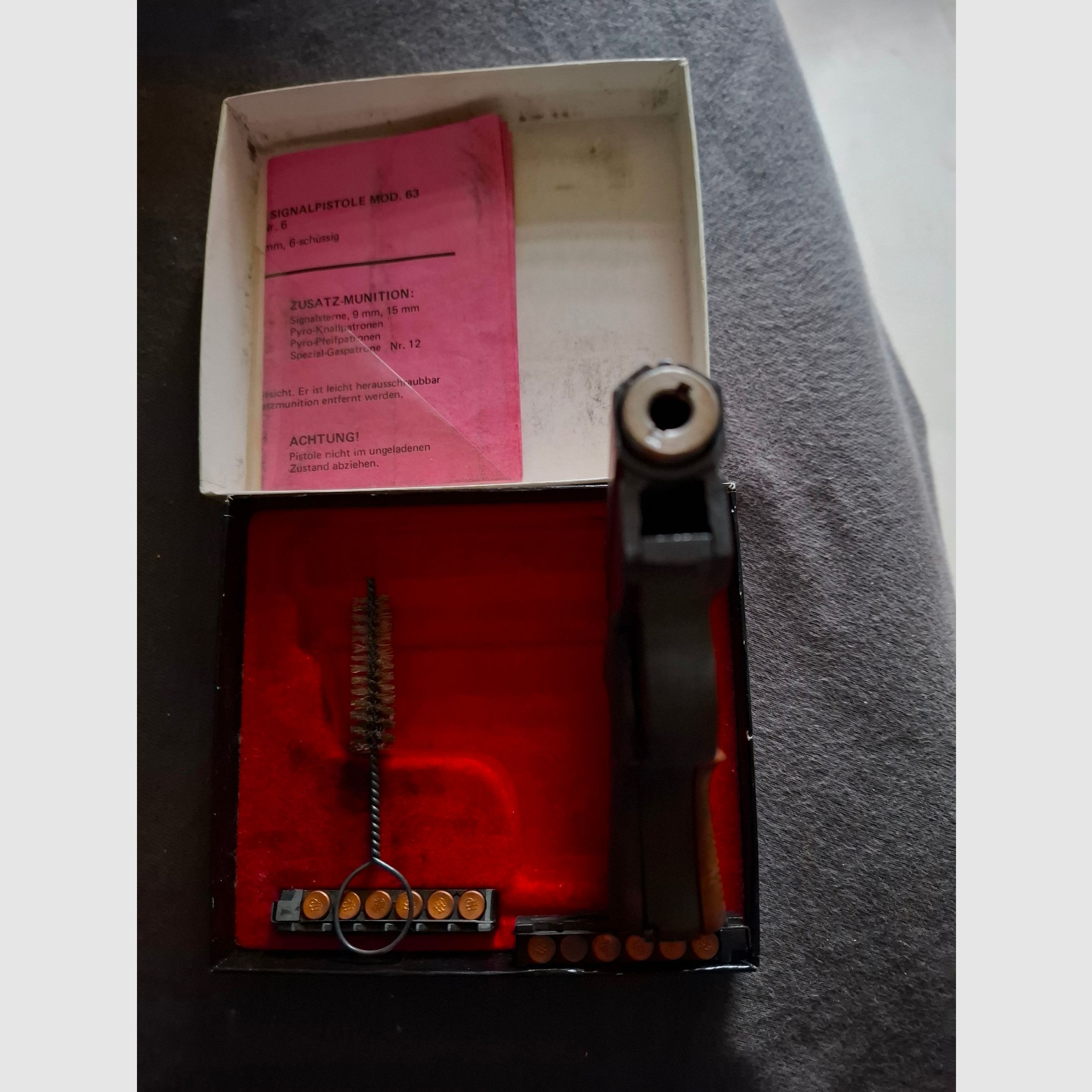 Em-Ge mod. 63 6mm Flobert PTB 6 "comme neuf