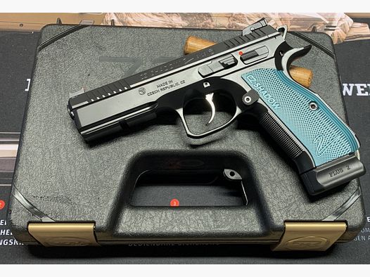 Neuware---CZ Shadow 2 Double Action blue 9x19/9mm Luger