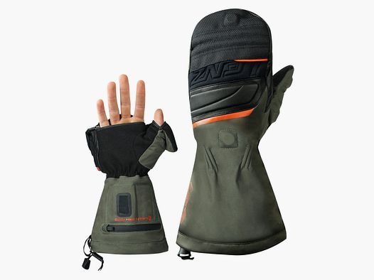 Lenz Verwarmde Handschoenen 1.0 Vingerkap Jachtwanten