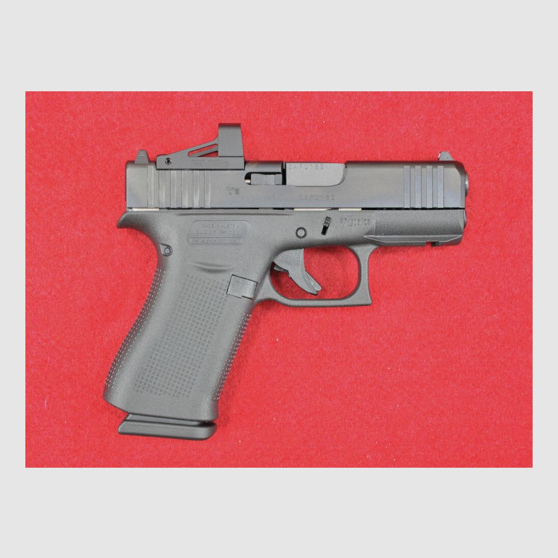 Glock 43x R/FS MOS inkl. RMSc Shield Red Dot 9mm Luger