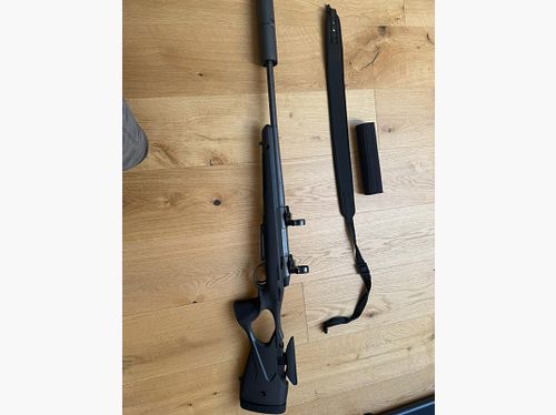 Sako S20 mit Schalldämpfer und Montage 30mm