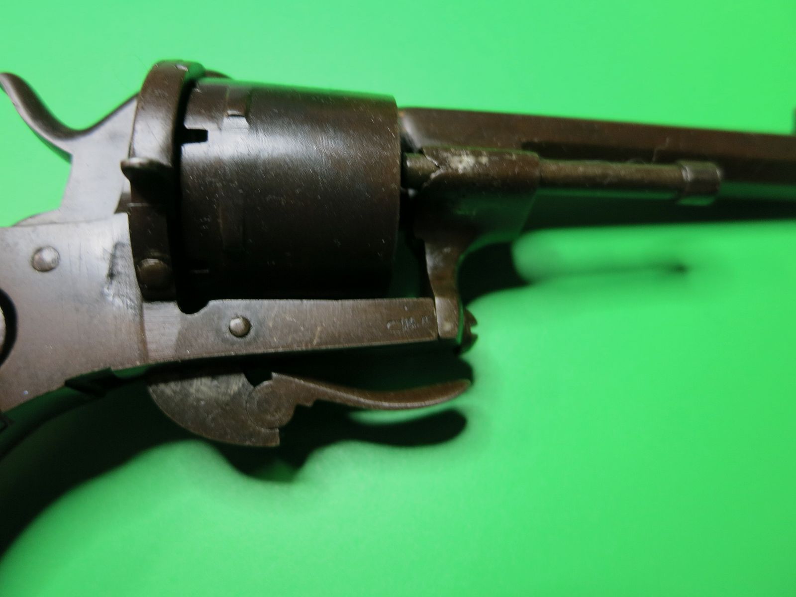 Revolver, Lefaucheux-Stiftfeuerrevolver M1854, Kal. 7 mm, Zivileproduktion     #83