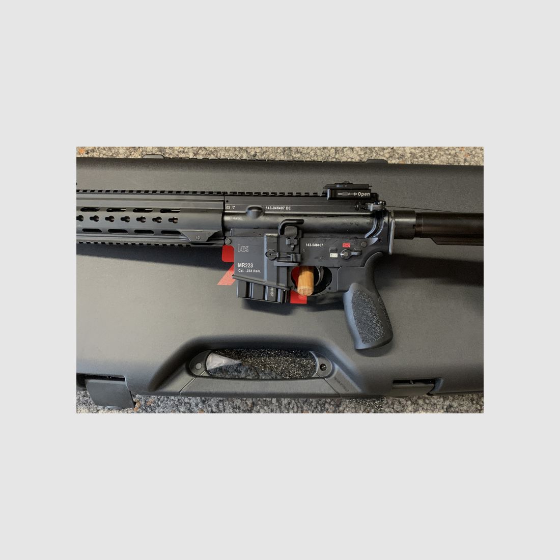 Neuware---Heckler&Koch MR223A3 .223Rem. 16,5" Lauf, Slim-Line Handschutz schwarz