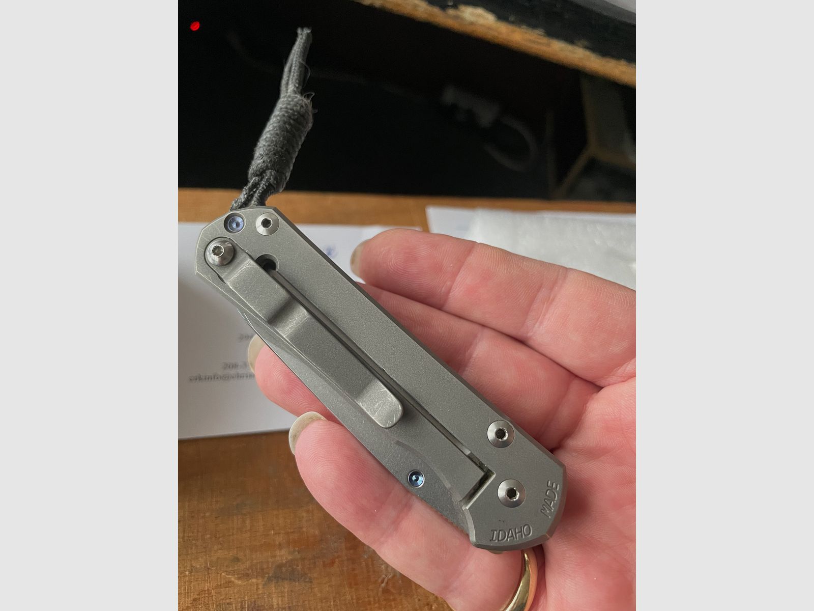 Chris Reeve "Small Sebenza INSINGO"  Tadchenmesser, komplett