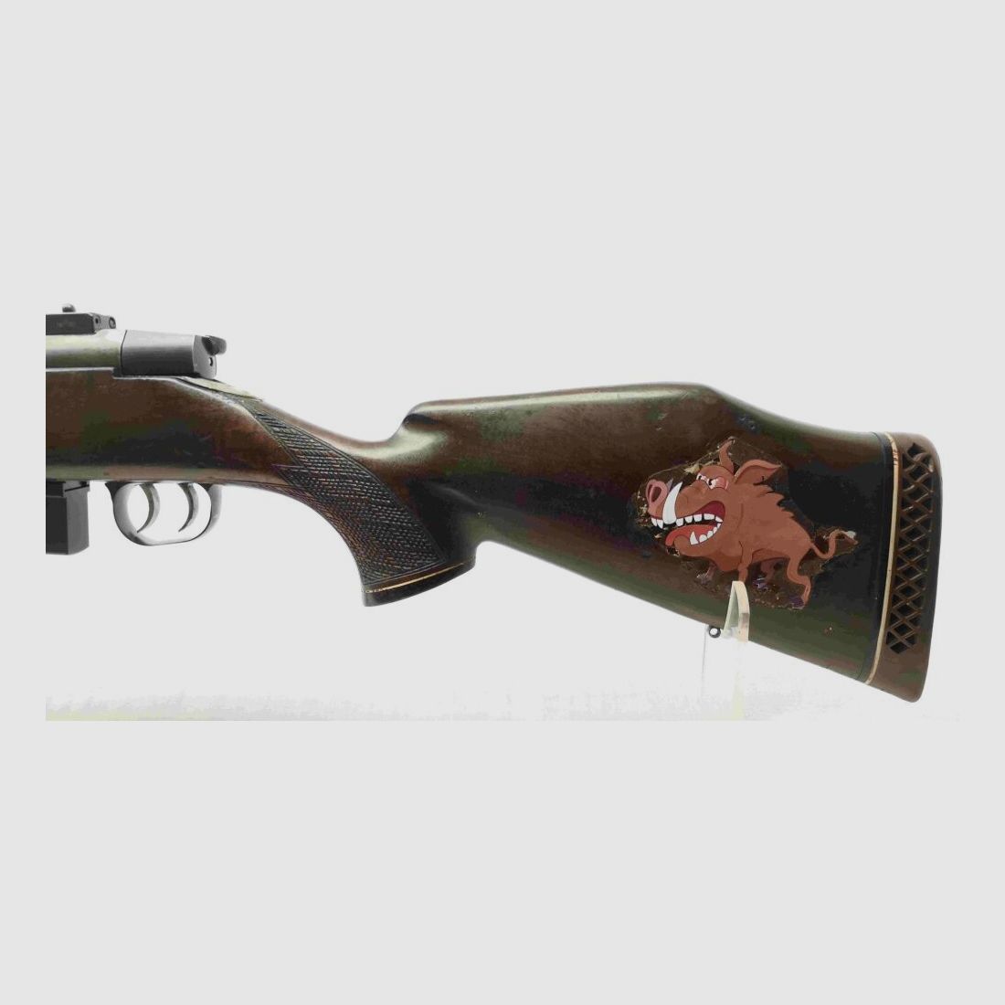 AKAH with barrel thread for suppressor and valid proof mark