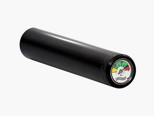 Walther Pressluftkartusche 300 Bar mit Manometer Aluminium 85 ccm 260 g fĂĽr Walther LP 200 LP 300 250 Schuss