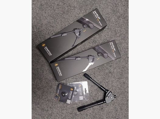 BIPIEDE UNIVERSALE SPARTAN JAVELIN PRO HUNT TAC STANDARD IN CARBONIO