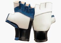Kustermann Grip-fingerlos blau für Linksschützen-rechte Hand Schießhandschuhe