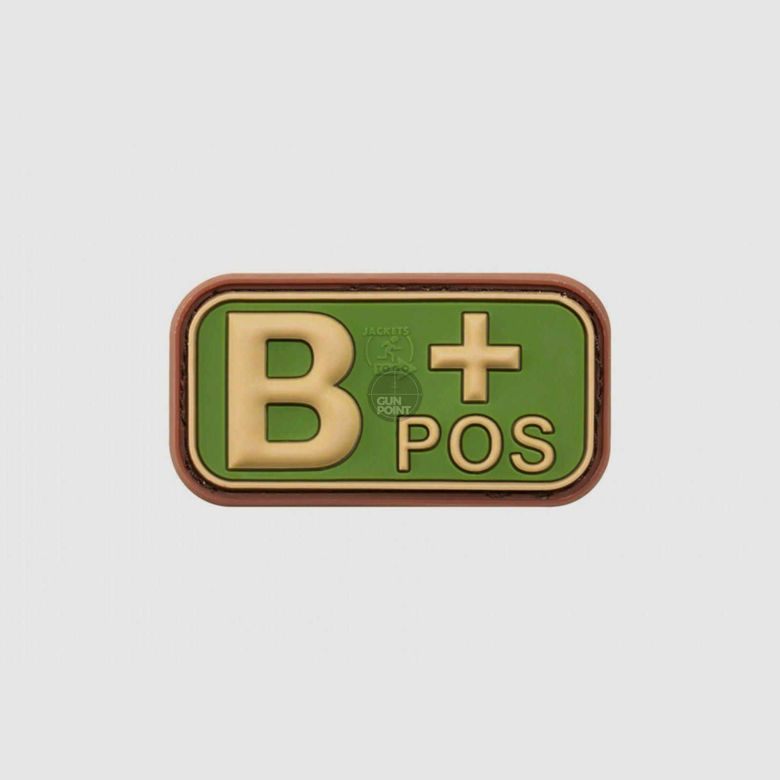 Bloodtype Rubber Patch B Pos