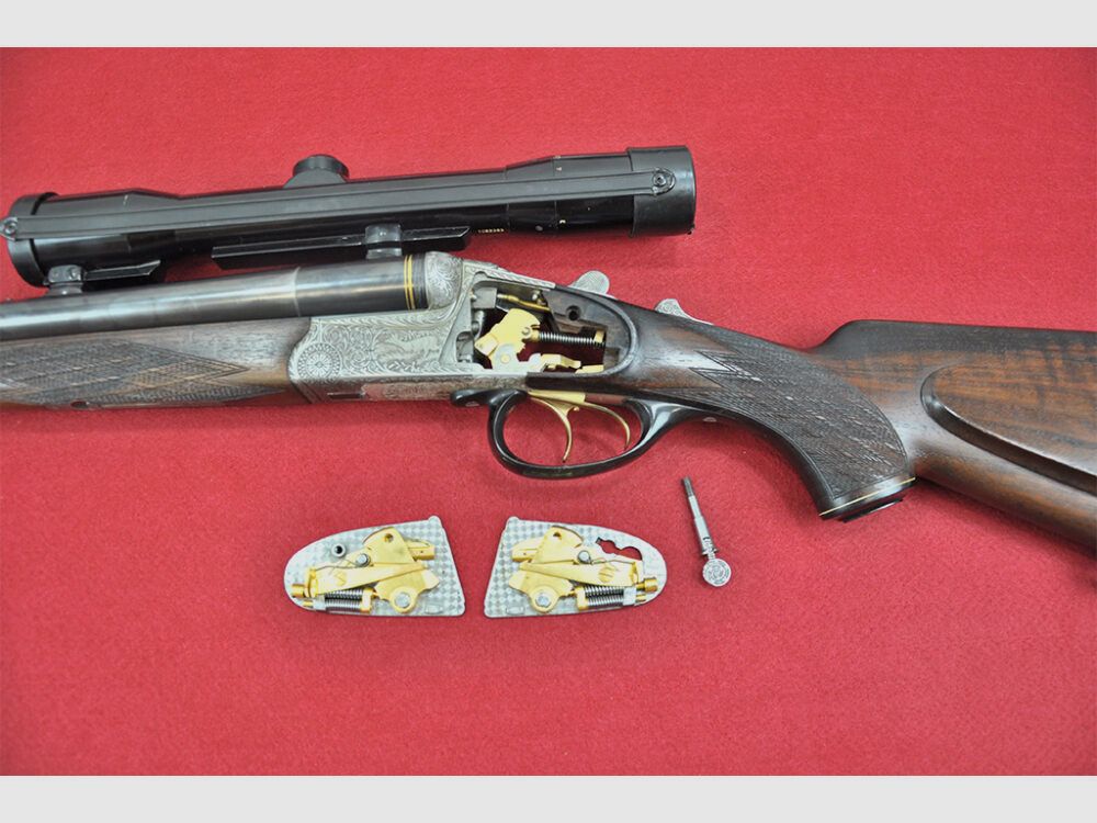 Krieghoff Neptun Primus Drilling 12/70 ; 6,5x57